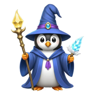 Un piguino echisero sticker