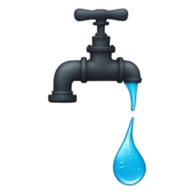 Pipe Water leak drip sticker