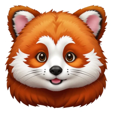 red panda sticker