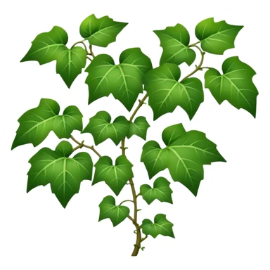 Ivy plant sticker