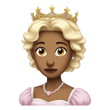 Princess crybaby sticker