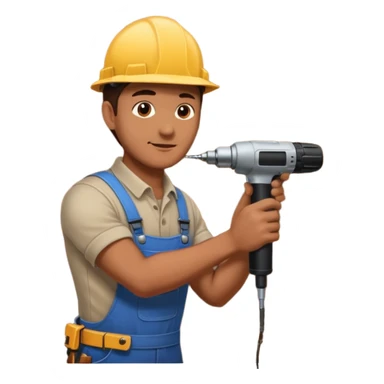 it's ok, but i want to see him from the left side, while is drilling a dark panel sticker