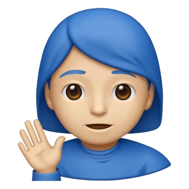 On Crip emoji with words sticker