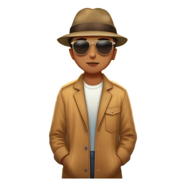 A person stands outside of a parked car on the side of a long, open road. They’re facing forward, gazing at a glowing sunset in the distance. The road stretches far ahead, symbolizing possibilities and new directions.  sticker