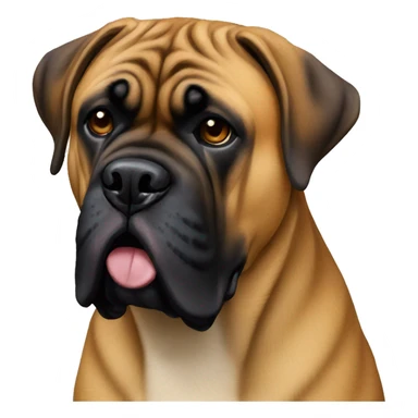 Bullmastiff Dog Breed Full Body sticker