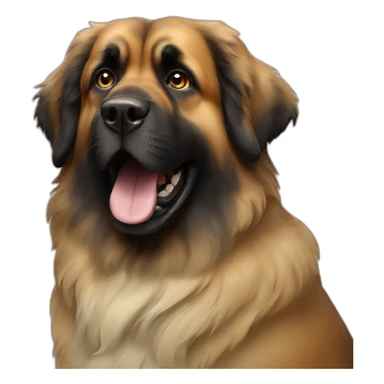leonberger-dog-happy sticker