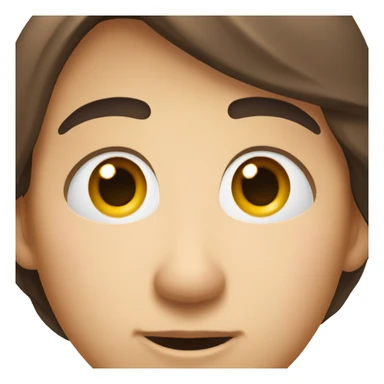 Eyebrow raise sticker