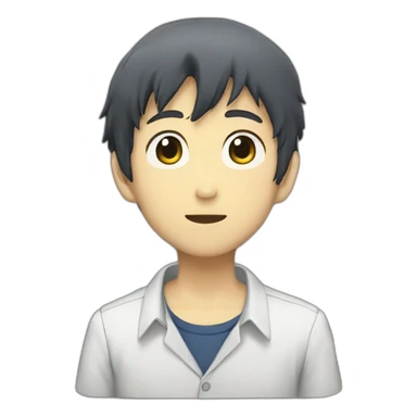 shinji ikari sticker