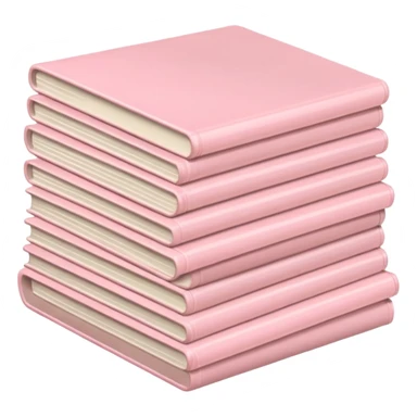 Vintage pale pink vinyl sticker