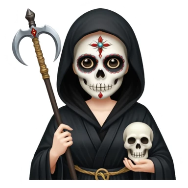 Santa muerte sticker