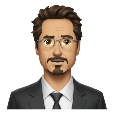 tony stark sticker