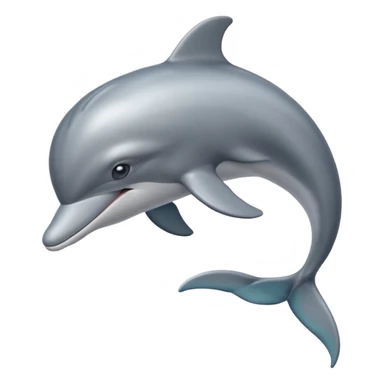 High resolution of dolphin sticker