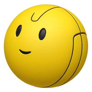 The Hopper Ball Yellow Toy sticker