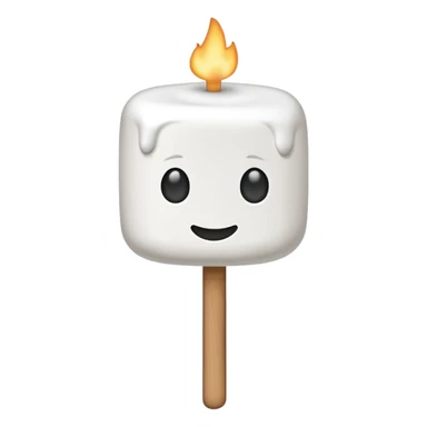 marshmallow stick sticker