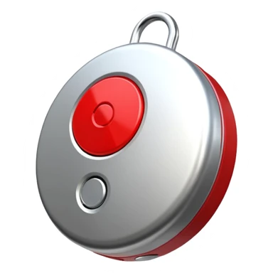 Personal fall detection alarm sticker