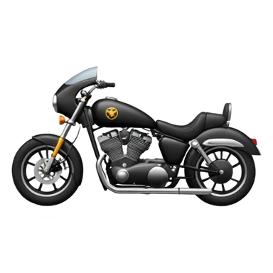 Club style motorcycle sticker