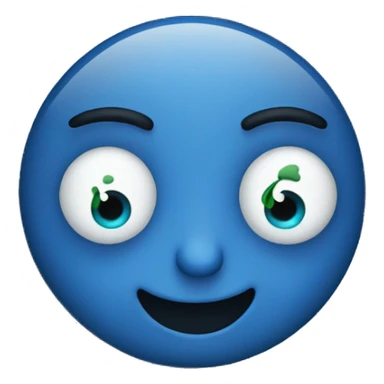 Blue tick with Eoghan written over it  sticker