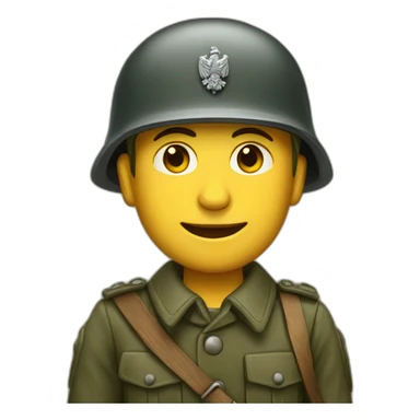 A german soldier from 1940 sticker