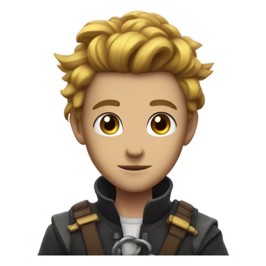 vi from the show arcane with an eg sticker