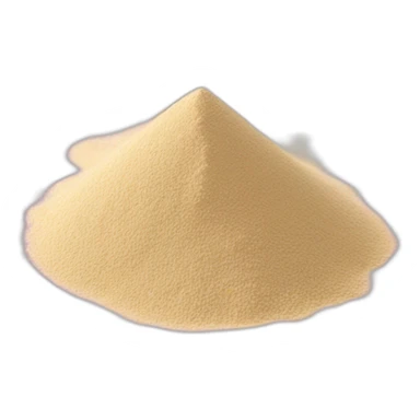 Line of powder sticker