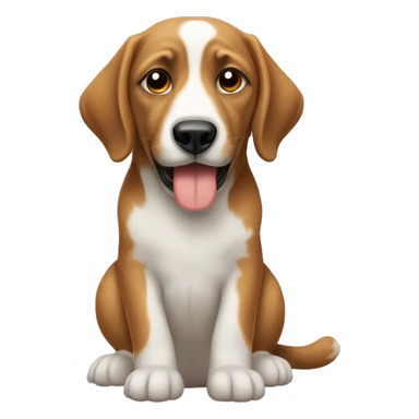 Türkiye forması giyen bir köpek  sticker