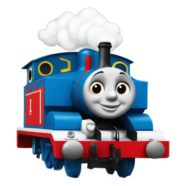 thomas the tank engine with president colors sticker