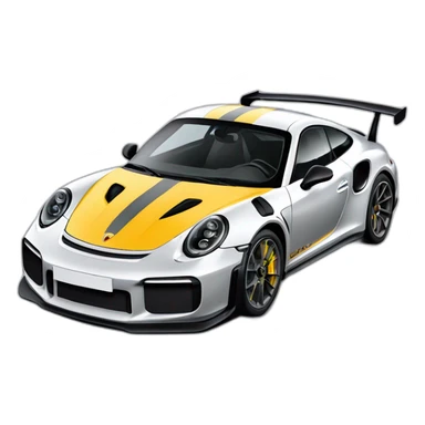 Porsche 911 gt2 rs sticker