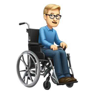 Stephen Hawkins’s in his wheelchair sticker