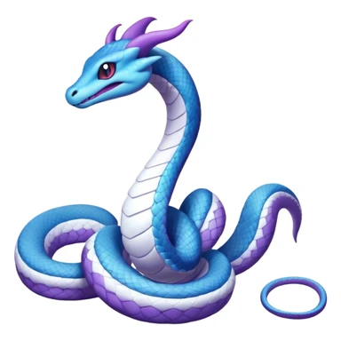 Seviper-Dragonair-Dratini-Snake-hybrid, full body, no legs sticker