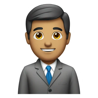 Hispanic politician greeting sticker