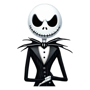 Jack skellington sticker