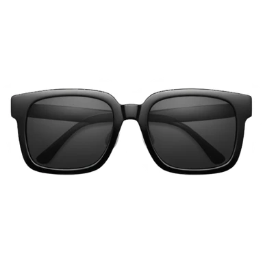 matrix black sunglasses sticker