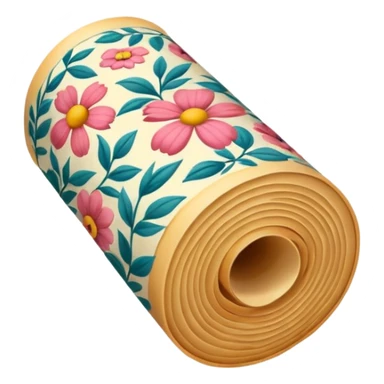 A roll of wallpaper  sticker