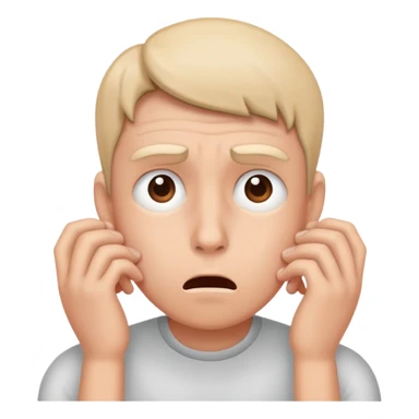 Anxiety from the inside out sticker