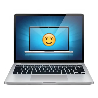 a laptop with a website opened on it sticker