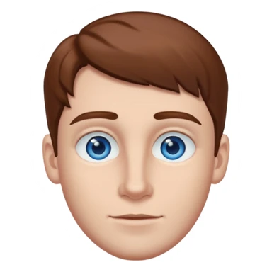 Elmer Bäck (b.1981) with blue eyes, brown hair sticker