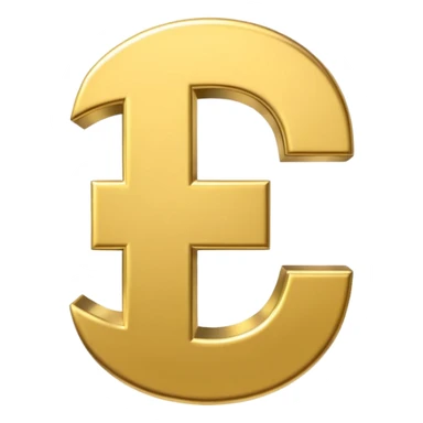 Symbole de currency en or en forme de lettre F précise, seul, 3D, brillant, style emoji simple et lisible sur fond uni. pas une autre lettre

Fcoins sticker