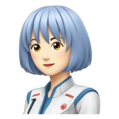 Rei ayanami sticker