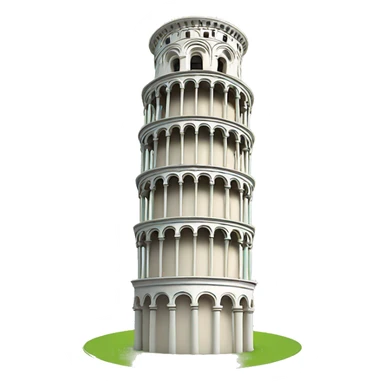 Leaning tower of Pisa  sticker
