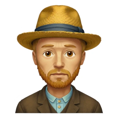 van gogh sticker