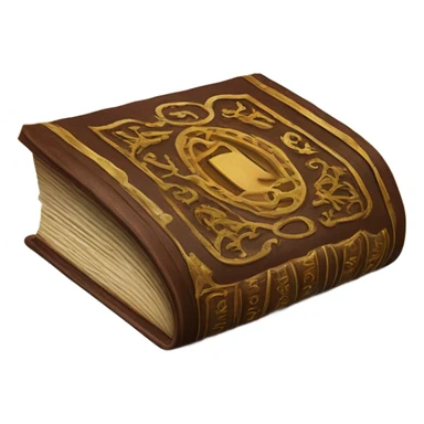 Book telling a long story in prose sticker