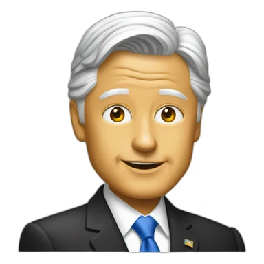pansexual bill clinton sticker