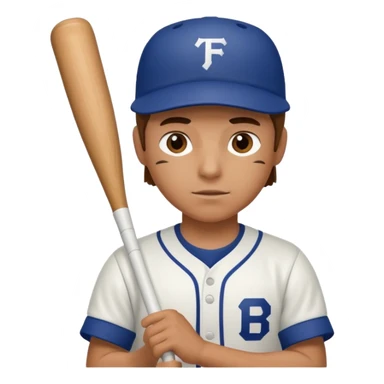 Jugador de béisbol  sticker
