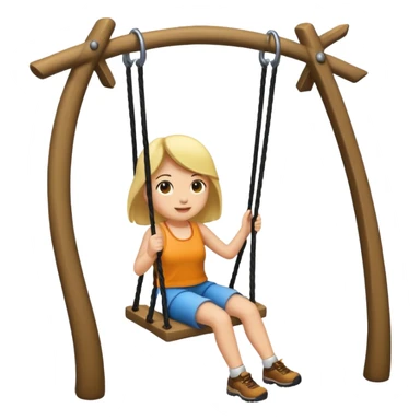 swing hike sticker