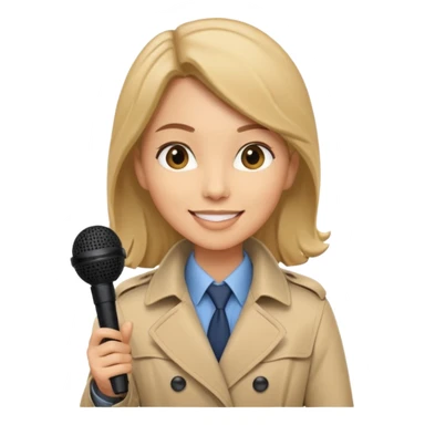 field reporter from Newschannel sticker