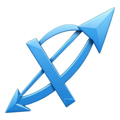 Dual language translation symbol icon. On the left, the Latin letter 'A'. On the right, the Arabic letter 'ع'. A stylish arrow or cycle sign connecting them. Blue and white color palette, 3D render style, glossy finish, isolated on white. sticker