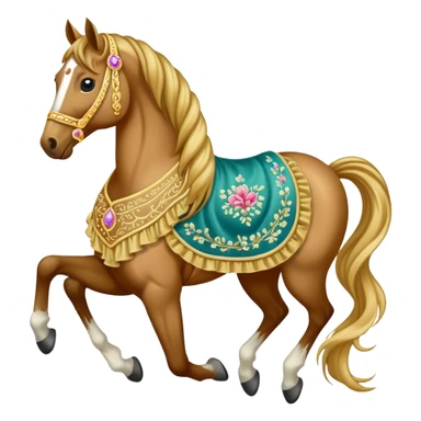 Horse in a dress  sticker