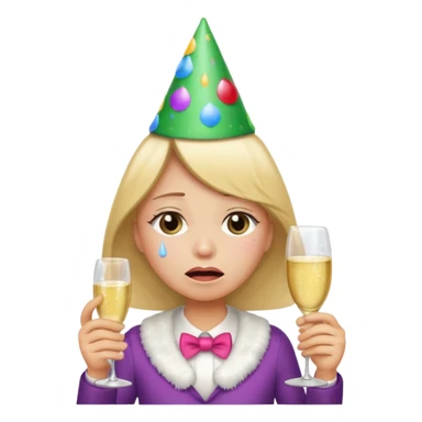 Sadness+funny++crying +depression  sticker