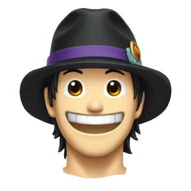 chapeau de ace one piece sticker