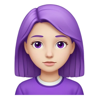 -18 branco e roxo sticker